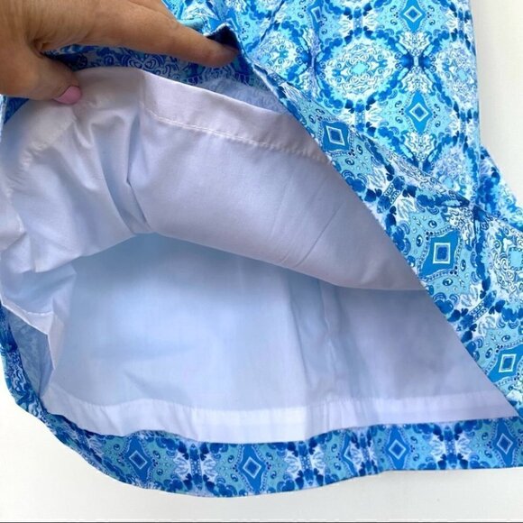 Kaeli Smith sleeveless cotton  blend mini dress - Picture 10 of 10